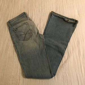 BKE | Distressed Stretch Flare 27x35 1/2